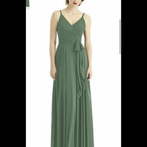 Bella Bridesmaids Green Dress